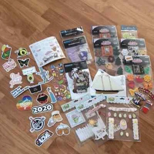 ARTS & CRAFTS SCRAPBOOKING fun Pop culture stickers Summer Ocean themed some NWT - Picture 1 of 9