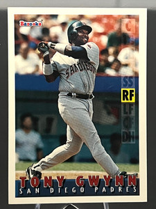 1995 MLB Topps Bazooka Play Ball Tony Gwynn San Diego Padres #30