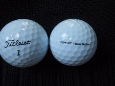 20 TITLEIST "NXT TOUR" - "S" Golf Balls - "PEARL/A" Grades.