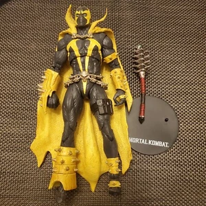 McFarlane Spawn Mortal Kombat 11 W/ Mace GOLD LABEL Loose Complete Action Figure - Picture 1 of 2