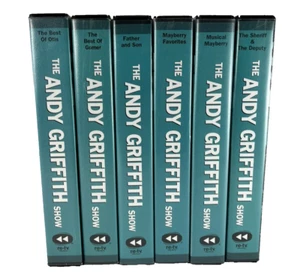 6 Vintage The Andy Griffith Show 1960's Collector's Editions VHS (re-tv) 1999 - Picture 1 of 10