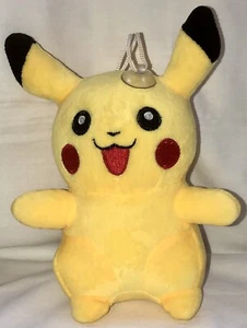 De colección Pokemon Pikachu 8” Peluche Ventosa Ventana Colgador Nintendo - Imagen 1 de 6