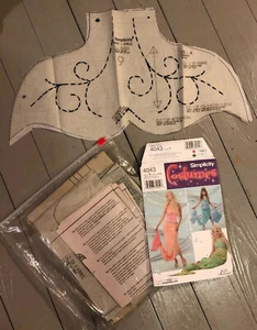 Simplicity Costumes Sewing Pattern 4043 "Child's Girls' Misses' Costume" Mermaid - Picture 1 of 4