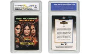 2025 WWE Topps RIPLEY / SKY / BELAIR World Championship Card #WM5 - GEM-MINT 10 - Picture 1 of 4