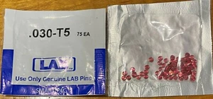 LAB Lock Cylinder MASTER Pins - Sizes 2-9 Colour Coded - Suits Lockwood  - Picture 1 of 18