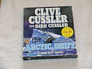 Clive Cussler book on cassette tape " Arctic Drift ",w/Dirk Cussler see photos - Picture 1 of 6