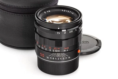 Leica Summilux-M 11623 1,4/50mm black paint "Millennium" / 35310,2 - Bild 1 von 4