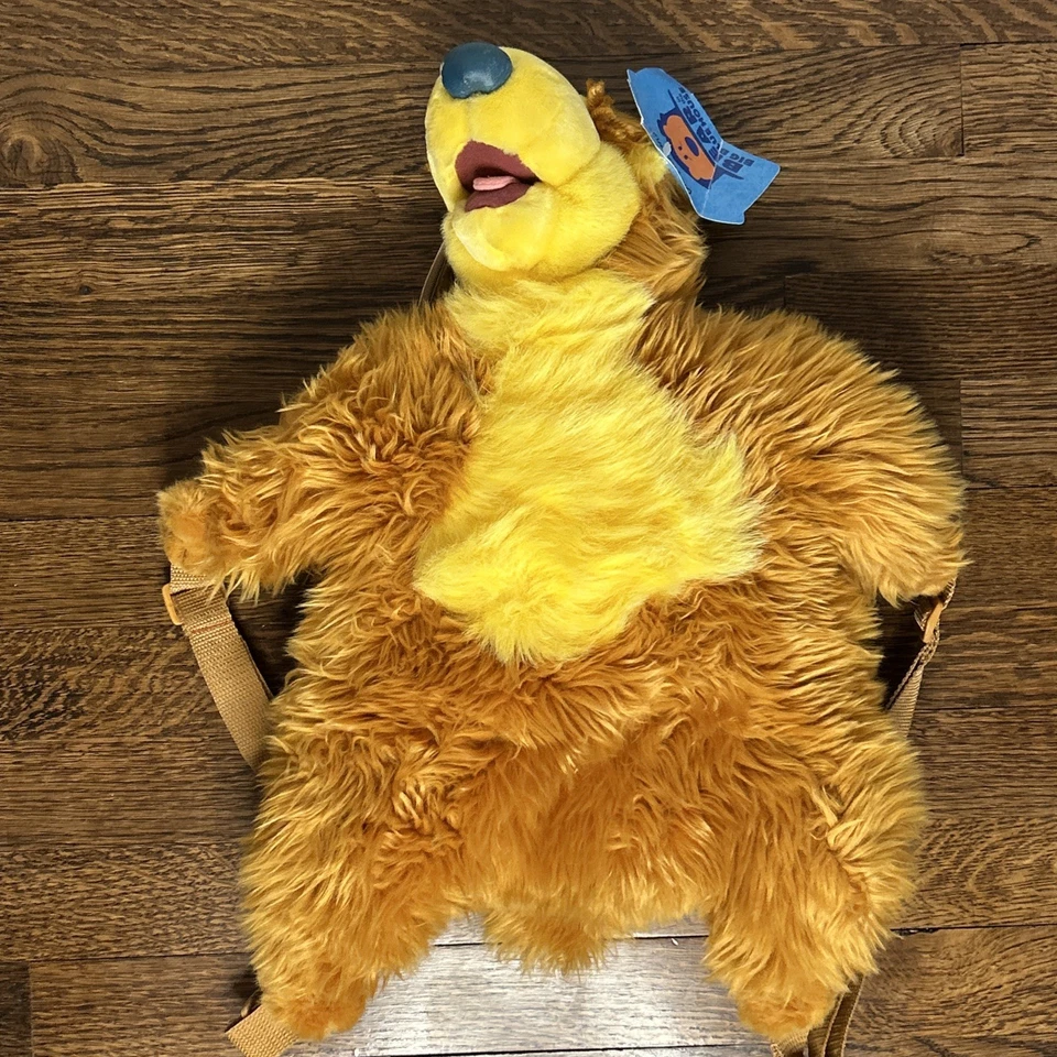 Disney Jim Henson Exclusive Bear In The Big Blue House 18” Backpack Plush Rare - Image 1 of 4