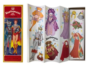 VTG 1980 Whitman Star Princess Pluta Paper Dolls MIB Complete Uncut Clean - Picture 1 of 7