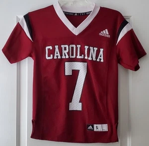 Adidas Jugend NCAA South Carolina Gamecocks Fußball Trikot #7 - Größe S - EUC - Bild 1 von 10
