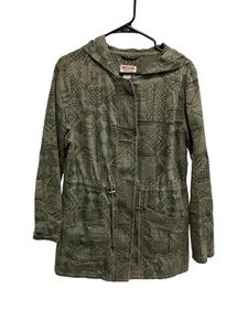 Mossimo Supply Co. Camouflage Hooded Utility Jacket Sz XL Snap Zip Front Outdoor - Picture 1 of 10