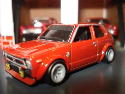 Honda Civic 1973 CVCC personalizado edición limitada sintonizador deportivo 1/64 HW ¡Lo último!! Foto 1 de 4