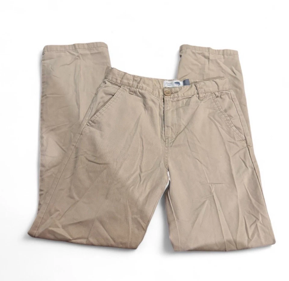 Old Navy мальчиков хаки прямые штанины Chino брюки размер 14 - Изображение 1 из 4
