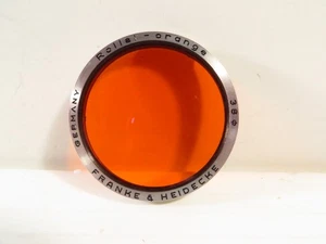 Vintage Rollei Filter 38mm Orange, Franke & Heidecke, Made in Germany - Picture 1 of 3