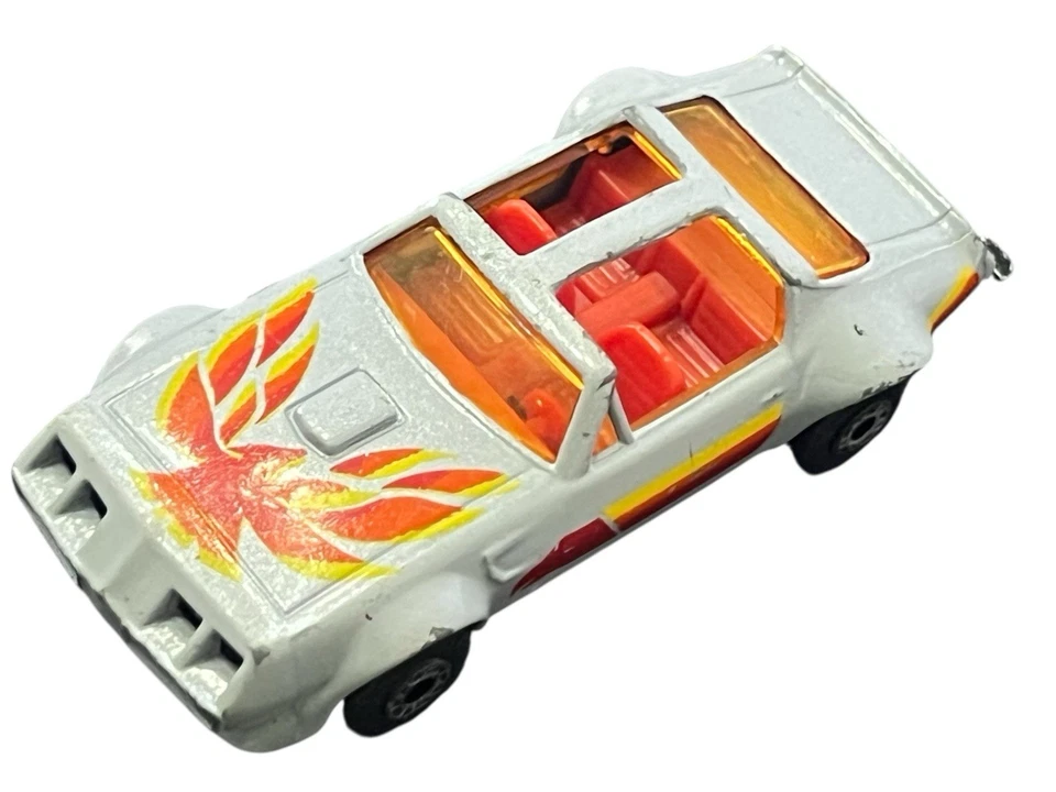Matchbox Superfast Silver Pontiac 1979 techo en T Firebird transmisión automática raro Foto 1 de 4