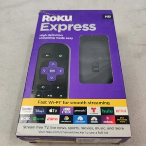 Roku Express HD 3960R Streaming Media Player & Fernbedienung NEUWERTIG (KOMPLETT) - Bild 1 von 5