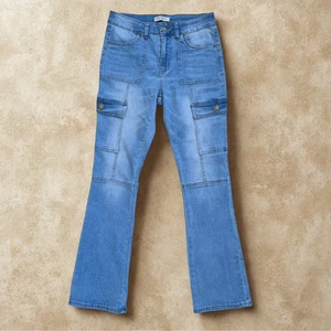 Sexy Fabulous Jeans Y2K Women's Jean Straight High Rise Ligh Wash Size 7 NWT - Picture 1 of 11