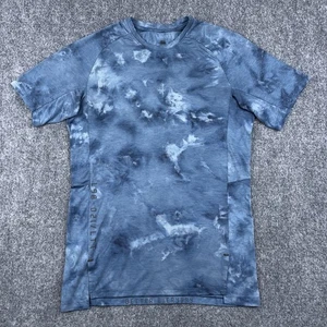 Lululemon Always Agile Tee Spray Dye Blue Men’s XS Short Sleeve Preowned Rare - Picture 1 of 9