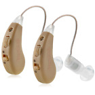Digital Hearing Amplifier - (Pair of 2) Noise Cancelling with One Touch Volume 