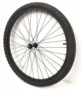 26" Bicycle Front Black Wheel Alloy with 1.95" Tire Mountain Bike #B31 - Picture 1 of 3