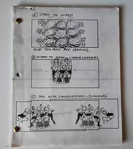 FETT 2 STORYBOARD FILMPRODUKTION STAT KUNST SET CARL ALDANA MICHELLE PFEIFFER - Bild 1 von 16