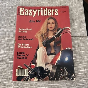 Dec 1982 Easyriders Biker Entertainment Magazine Poster Signed By David Mann - Picture 1 of 5