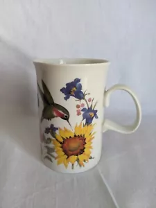 Hummingbird Floral Natural Wonders Limited Edition Ceramic Mug made in Scotland - Picture 1 of 9