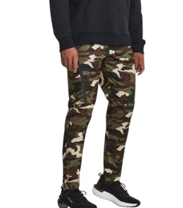 NEW Under Armour Men's UA Elite Cargo Printed Pants 1373869-289 Camo MEDIUM - Picture 1 of 2