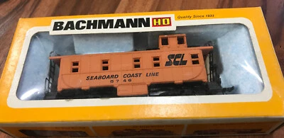 Bachmann Ho Scale #0091 36’ steel caboose seaboard coastline NOS - Image 1 of 4