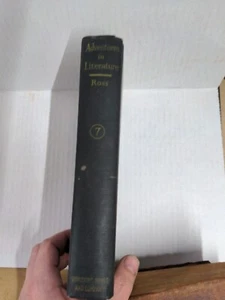 Adventures In Literature Jacob M Ross Book Seven 1927 Hardcover Harcourt, Brace - Imagen 1 de 7