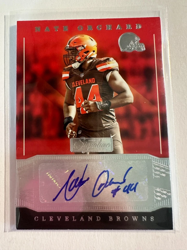 K118,016 - 2016 Donruss Signature Series #11 Nate Orchard Auto - Image 1 of 1