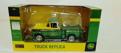 Camión concesionario Chevy John Deere Stepside TBE78273 nuevo en caja escala 1/25 Foto 1 de 4