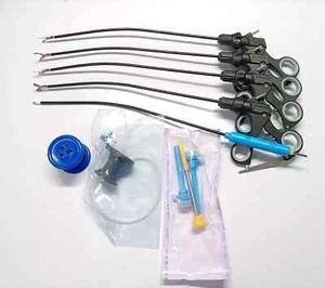 Laparoscopic Single-Incision Surgery SILS Port Gynecology Instruments Set 7Piece - Picture 1 of 6
