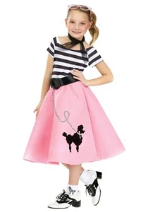 Girls Poodle Skirt Dress - Picture 1 of 1