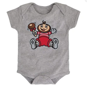 Future Tailgater Ohio State Buckeyes Baby Brutus Body - grau - Bild 1 von 4