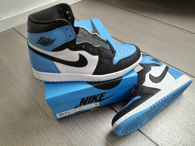Nike Air Jordan 1 Retro High OG University Blue UNC Toe EU 44 / US 10  - Bild 1 von 3