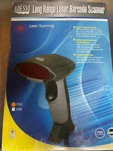 Adesso 3000P Handheld Long Range Barcode Laser Scanner - Picture 1 of 4
