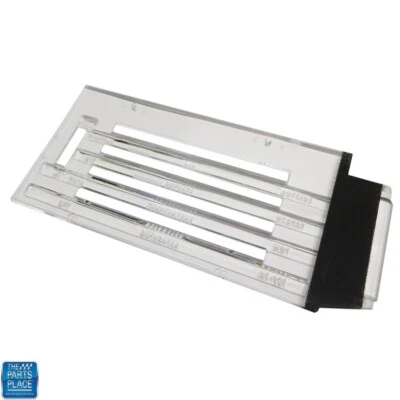 1966-67 Chevrolet Chevelle / El Camino Heater Control Lens With A/C - Image 1 of 2