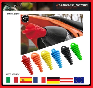 COPPIA TAPPO PER SCARICO MARMITTA SILENZIATORE MOTO DUCATI MONSTER 600 99 03 - Imagen 1 de 9