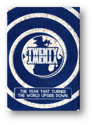 Meravigliosa Argento Twenty Carte da Gioco Poker Cardistry - Immagine 1 di 4