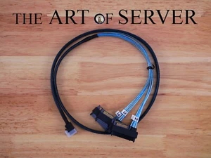 SFF-8643 auf 4x SFF-8482 Forward Breakout SAS Kabel CBL-E3210L-01 - Bild 1 von 4