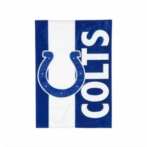 Indianapolis Colts NFL 12.5" x 18' Embellish Garden Flag - Picture 1 of 2