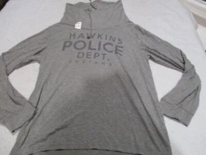 Hawkins police dept. indiana gray sweater hoodie sz xxl - Picture 1 of 6
