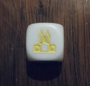 Catan Expansion Cities & Knights | Dados de troqueles de eventos | Pieza de juego de repuesto - Imagen 1 de 2