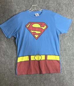 Camiseta Disfraz Superman Para Hombre, Azul, X-Large - Comida Chatarra - Imagen 1 de 8