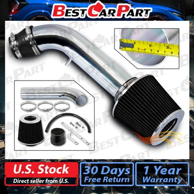 BCP BLACK 1993 1994 1995 Rodeo Trooper Passport 3.2L SOHC V6 Ram Intake +Filter - Image 1 of 4