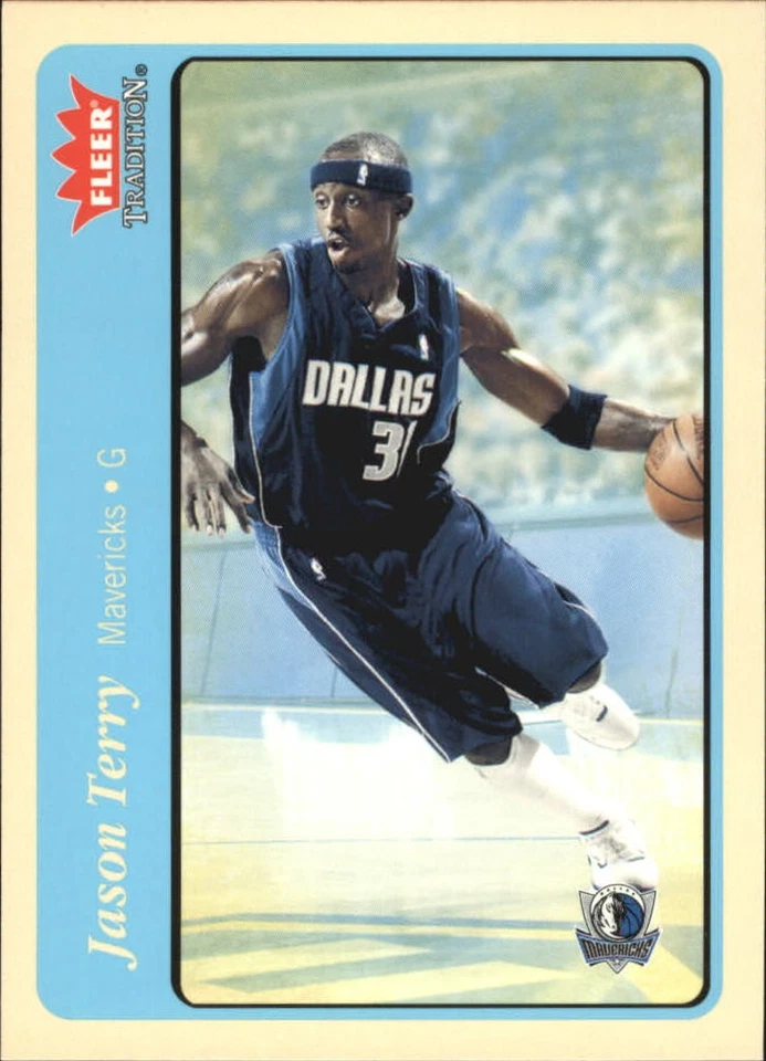 2004-05 Fleer Tradition Blue #150 Jason Terry - BSK - Image 1 of 2