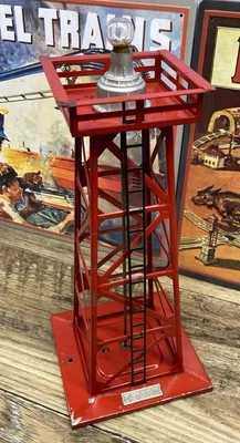 Lionel Trains O Gauge O27 394 Rotating Beacon Tower - Image 1 of 4