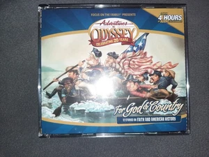 For God and Country ~Adventures in Odyssey - Focus on Family 4 CD Set - Picture 1 of 4