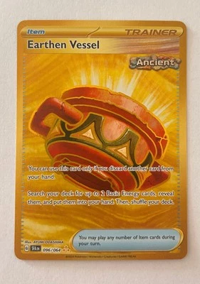 Pokémon TCG Shrouded Fable Earthen Vessel 096/064 Gold Item | EN Near Mint - Bild 1 von 2